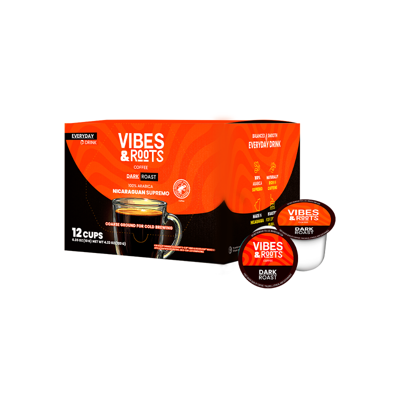 Vibes & Roots Dark Roast Coffee