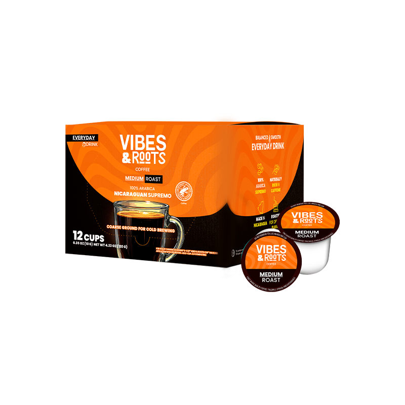 Vibes & Roots Medium Roast Coffee